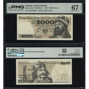 Poland, 2,000 zlotys, June 1, 1979, AG