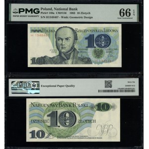 Polska, 10 złotych, 1.06.1982, H
