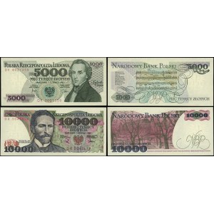 Poland, set of 2 banknotes, 1982–1988