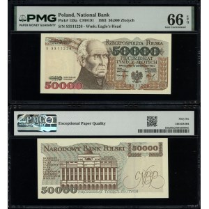 Poland, 50,000 zlotys, November 16, 1993, S