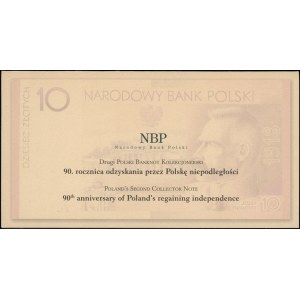 Pologne, 10 zlotys, 4 juin 2008