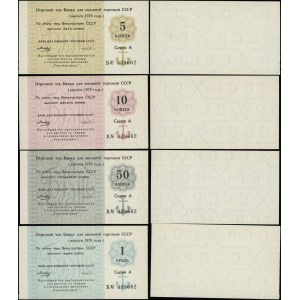Russia, checkbook from the Foreign Trade Bank of the USSR, 1978
