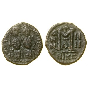 Byzantium, follis, 569–570 (4th year of reign), Nicomedia