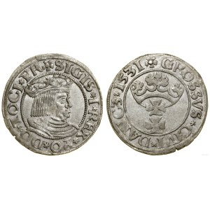 Poľsko, groš, 1531, Gdaňsk