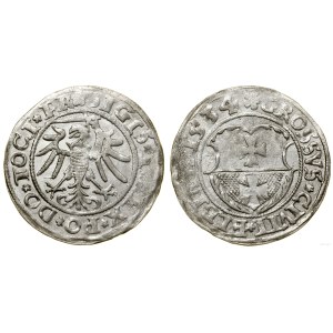 Poland, grosz, 1534, Elbląg