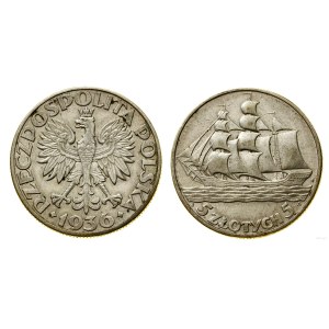 Poland, 5 zlotych, 1936, Warsaw