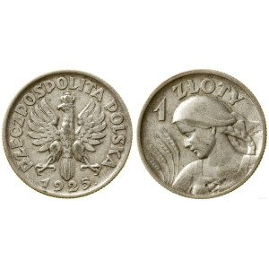 Polska, 1 złoty, 1925, Londyn