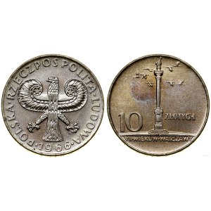 Polska, 10 złotych, 1966, Warszawa
