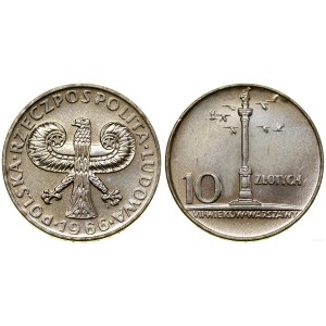 Poland, 10 zlotych, 1966, Warsaw