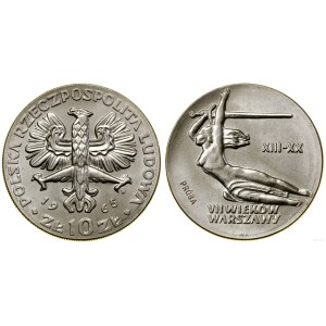 Poľsko, 10 zlotých, 1965, Varšava