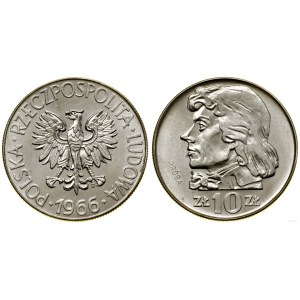 Poľsko, 10 zlotých, 1966, Varšava
