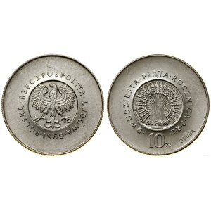 Poland, 10 zlotych, 1969, Warsaw