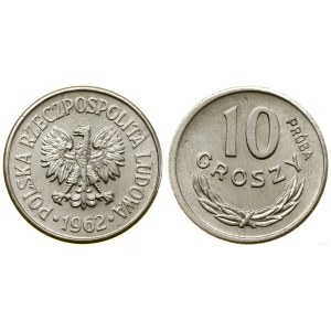 Poľsko, 10 grošov, 1962, Varšava