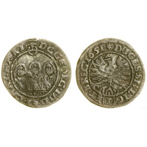 Silesia, 1 kreuzer, 1651, Brzeg