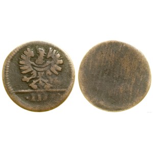 Silesia, 3 halers, one-sided, undated, Złotoryja