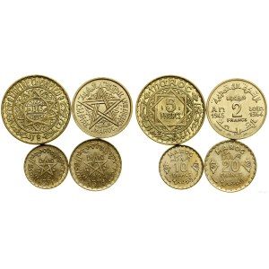 Marocco, set di 4 monete
