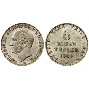 Germany, 1/6 thaler, 1846, Hanover