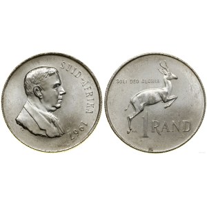 South Africa, 1 rand, 1967, Pretoria