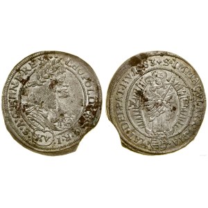 Hungary, 15 kreuzers, 1683 NB, Nagybánya
