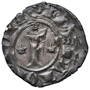 Motti Collection of Swabian Coins - BRINDISI Frederick II of Swabia (1197–1250) Denarius - MIR 300 ...