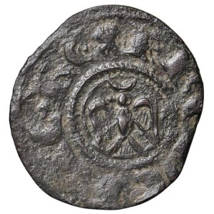 Motti Collection of Swabian Coins - MESSINA Frederick II of Swabia (1197–1250) Denarius - MIR 86 MI...