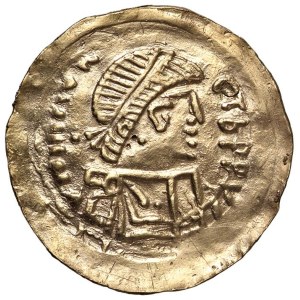 Italian Mints - LONGOBARDI Imperial imitation from Ravenna in the name of Maurizi...