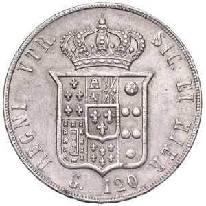 Italian Mints - NAPLES: Francis II of Bourbon (1859–1860) 120-Grana Plate...