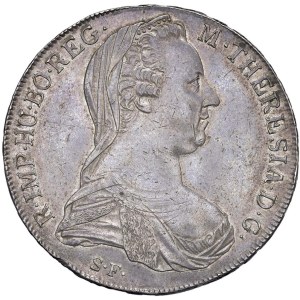 Italian Mints - VENEZIA Maria Teresa d'Austria (1740-1780) Tallero 1780 - Ha...
