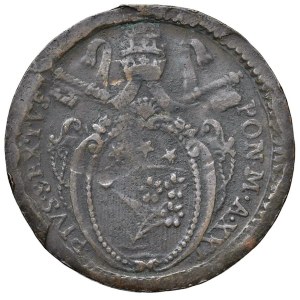 Papal coins - Pio VI (1775-1799) 2 Baiocchi An. XXI - Munt. 109d CU (g 15,...