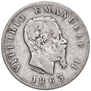 Savoy Coins - Victor Emmanuel II (1861–1878) 1863 Lira T Value - Numismatics...