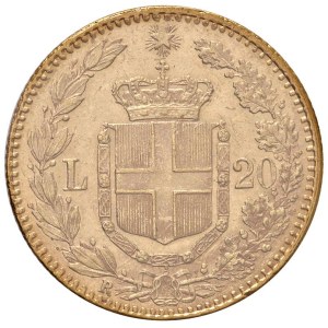 Savoy Coins - Umberto I (1878–1900) 20 Lire 1882 - Nomisma 981 AU Appraised...