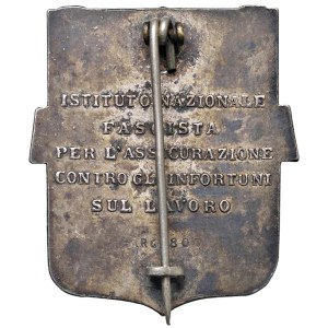 Medals - ITALY (1922–1943) Disabled on the Job Pin, Association ...