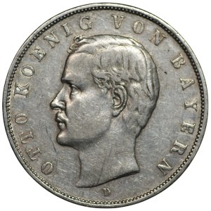 Germany, 3 marks, 1909 (D), Munich