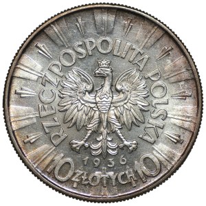 10 zlotych, 1936, Józef Piłsudski