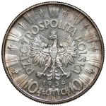 10 zlotych, 1936, Józef Piłsudski