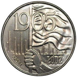 20 zlotych, 1980, 1905 Revolution, Łódź, TRIAL