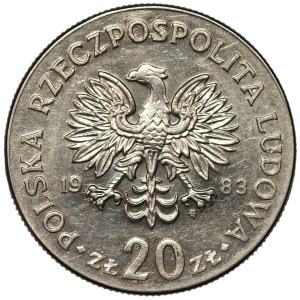 20 zlotych, 1983, Marceli Nowotko