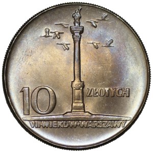 10 zlotych, 1965, Sigismund's Column