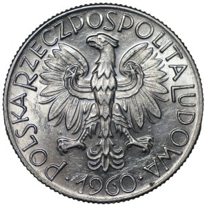 5 zlotych, 1960, Fisherman