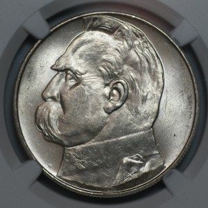 10 zlotych, 1936, Józef Piłsudski, NGC MS 61