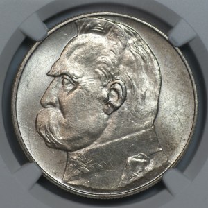10 zlotych, 1936, Józef Piłsudski, NGC MS 62