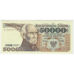 50.000 złotych 1989, seria T