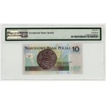10 zlotych, 1994, series KD 0000013, PMG 65 EPQ