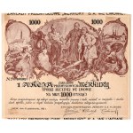 "Merkury" Industrial Works, S.A., 1,000 Polish marks share, 1921