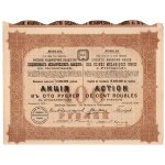 Russian Joint-Stock Company of United Mechanical Works, 100-ruble share, 1916