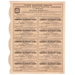 Russian Joint-Stock Company of United Mechanical Works, 100-ruble share, 1916