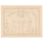 A 500-zlotych registered share of the Kościańska Sugar Refinery, 1920, issued to Tadeusz Zakszewski of Dębiec Nowy