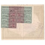 "Wagon" Railway Car Factory Joint-Stock Company in Ostrów, 1,000 Polish marks, 1919, RARE