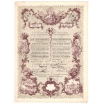 Galician Joint-Stock Mortgage Bank, Lviv, 4% mortgage bond for 200 crowns, 1898