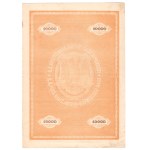 Galician Joint-Stock Mortgage Bank, Lviv, 4.5% mortgage bond for 10,000 crowns, 1909, VERY RARE